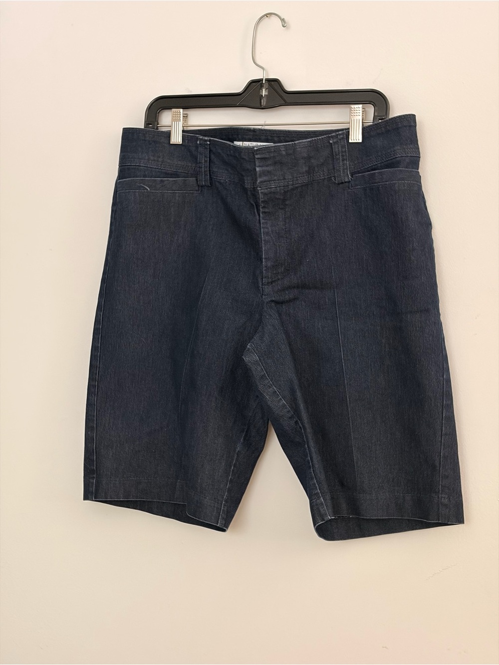 Lee Natural Fit Women’s Dark Navy Flat Front Chino Shorts